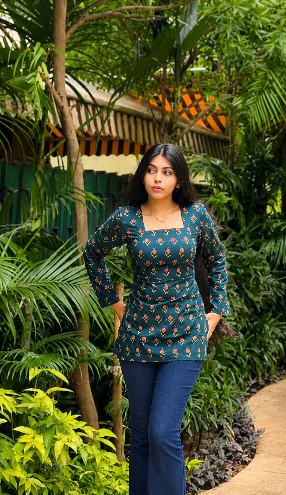 D fashion Aishani fashionable Kurti
